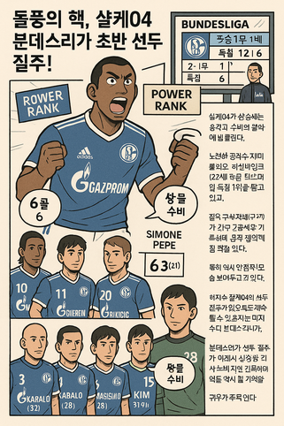 샬케04, 분데스리가 초반 선두
